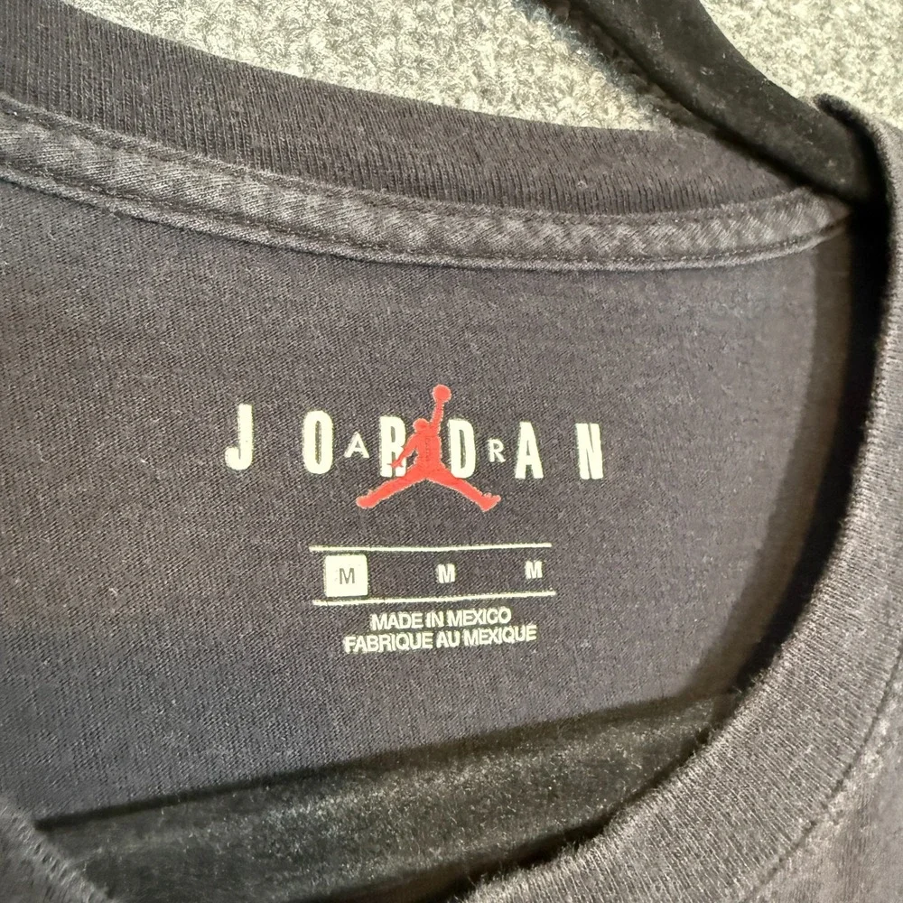 Jordan Shirt Mens Medium Green Speckle Short Sleeve Crewneck‎ Tshirt Jumpman